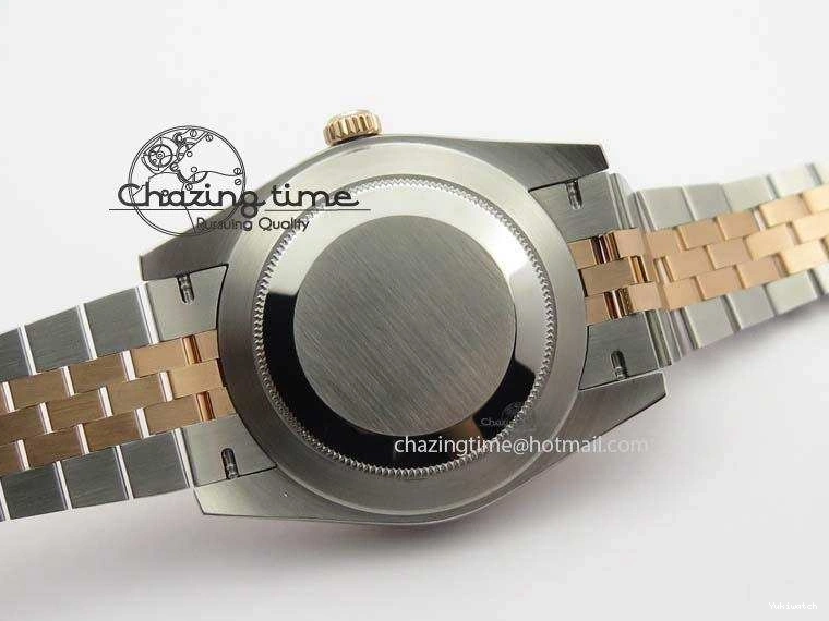 DateJust Dial Jubilee On Bracelet Best RG Fluted Noob 1:1 41mm Wrapped A3235 Brown Edition 126303 Diam Bezel 1231